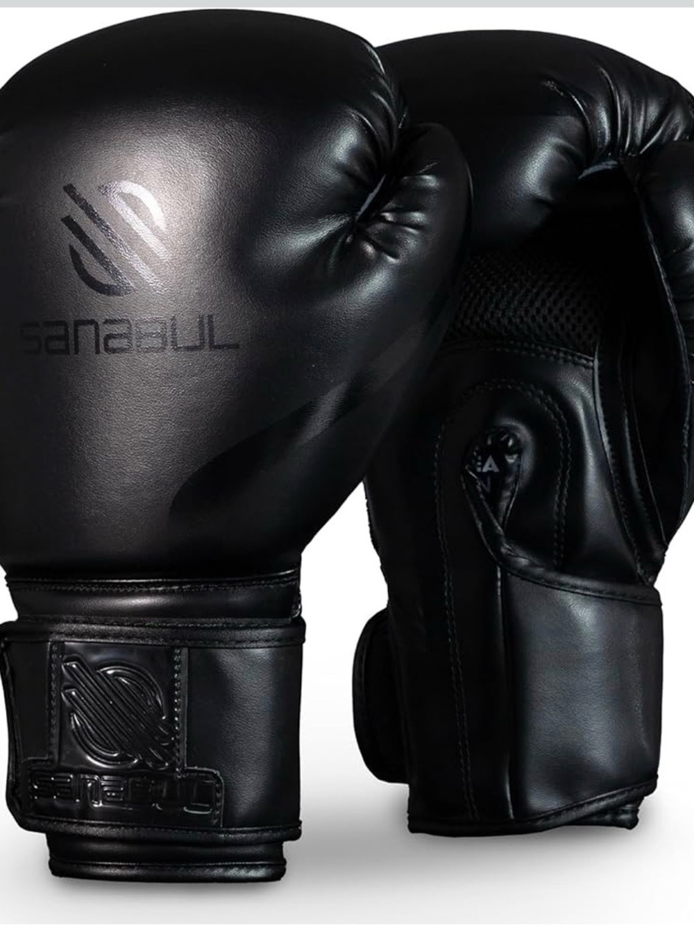 Women’s Black Boxing Gloves - Classic Training Pair 12 oz